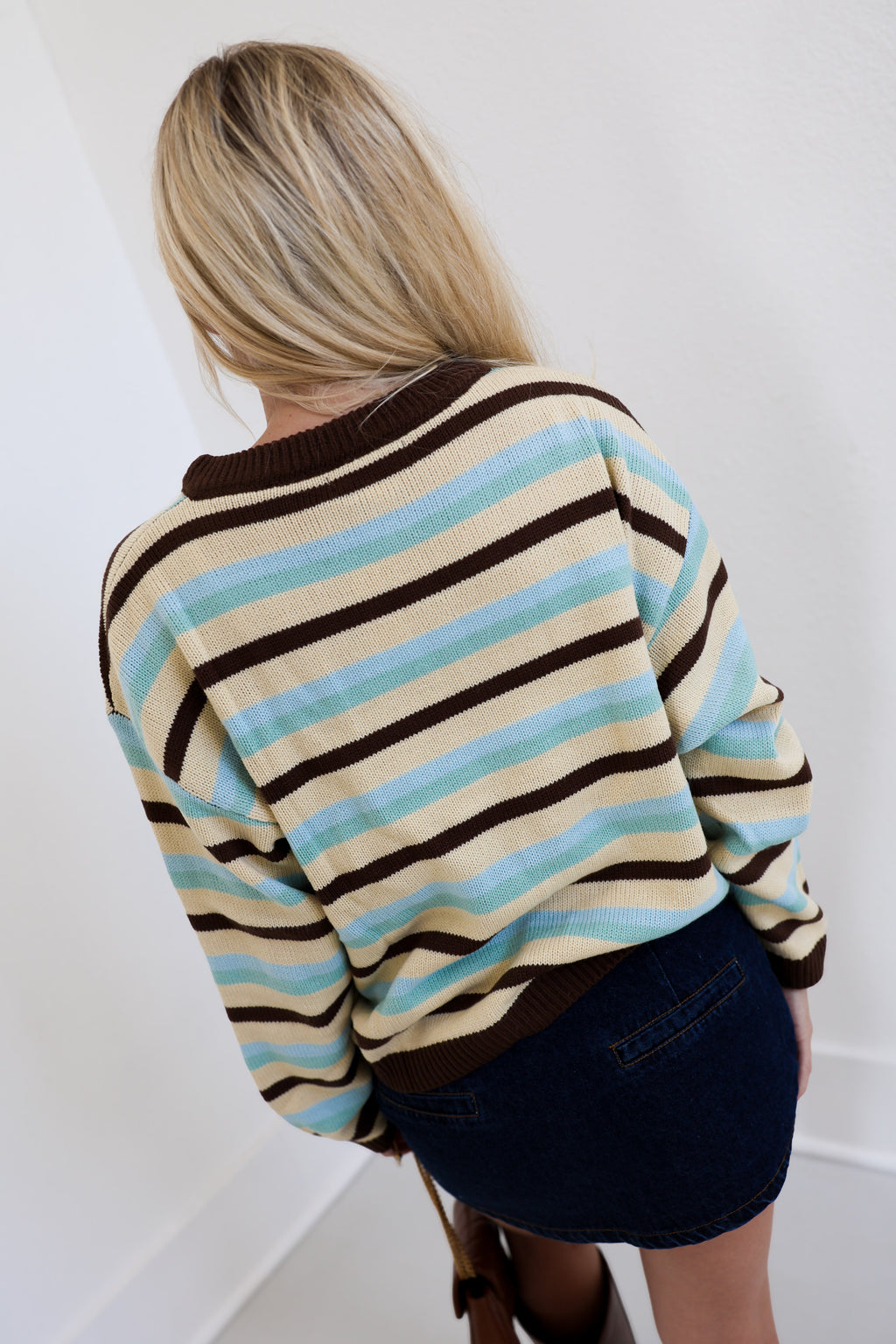 Demi Striped Cardigan - Multi