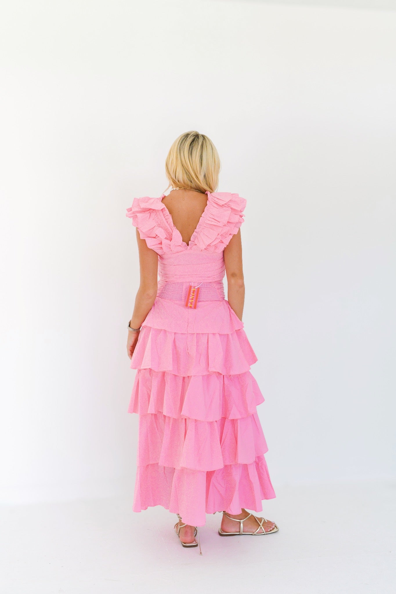 Kelsi Ruffle Set - Pink