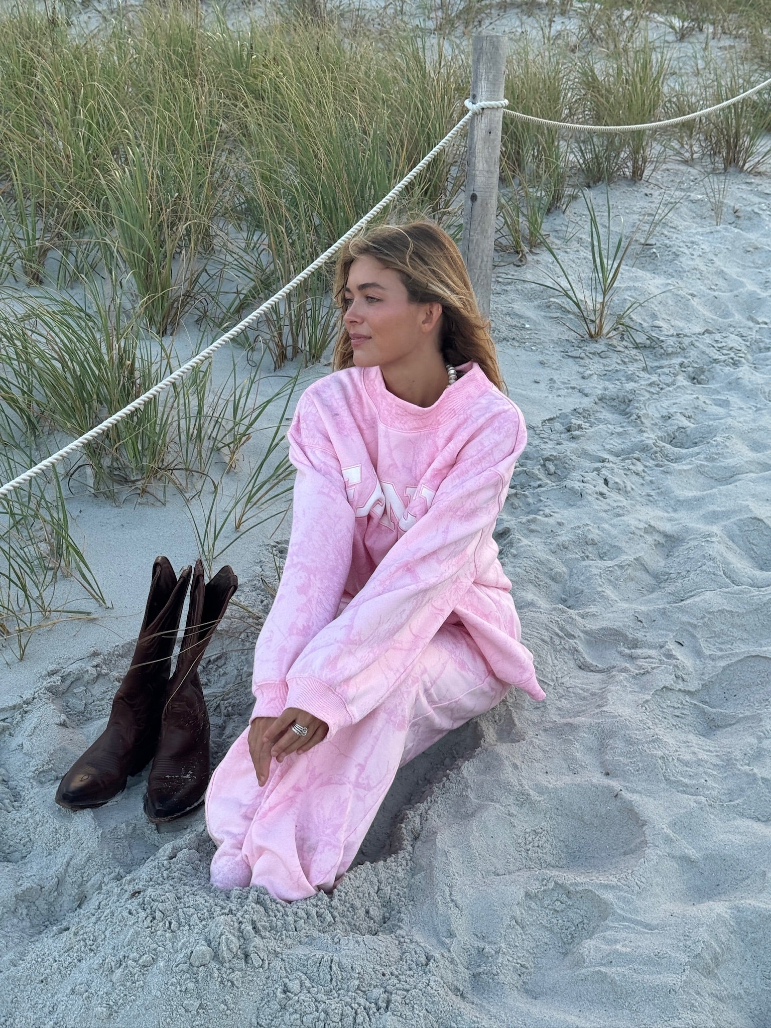 Fancy Oversized Fleece Mockneck - Pink Camo (PREORDER)