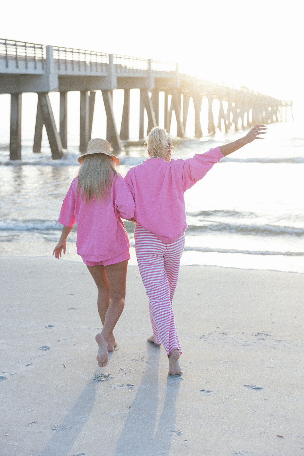 Fancy Striped Button Pants