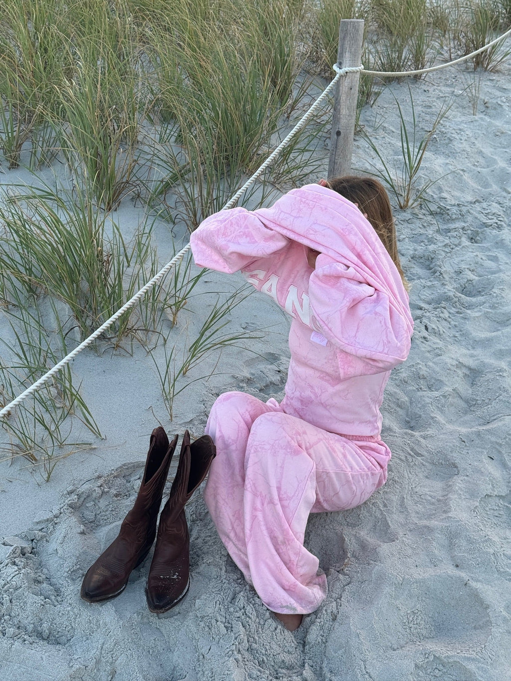 Fancy Oversized Fleece Mockneck - Pink Camo (PREORDER)