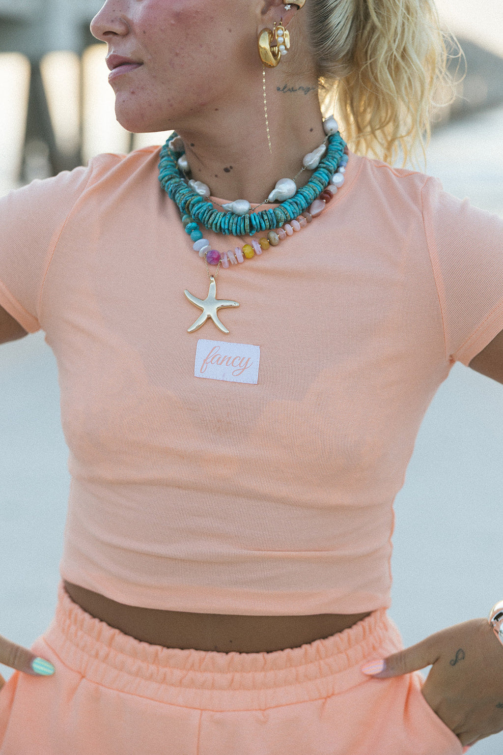 Fancy Everyday Cropped Tee