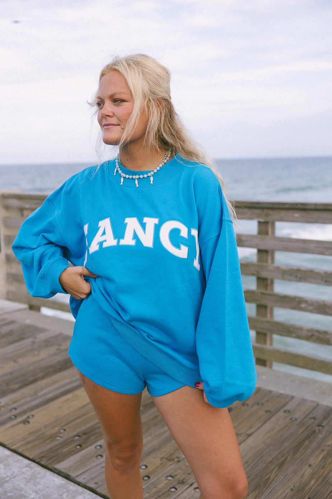 Fancy Oversized Mockneck