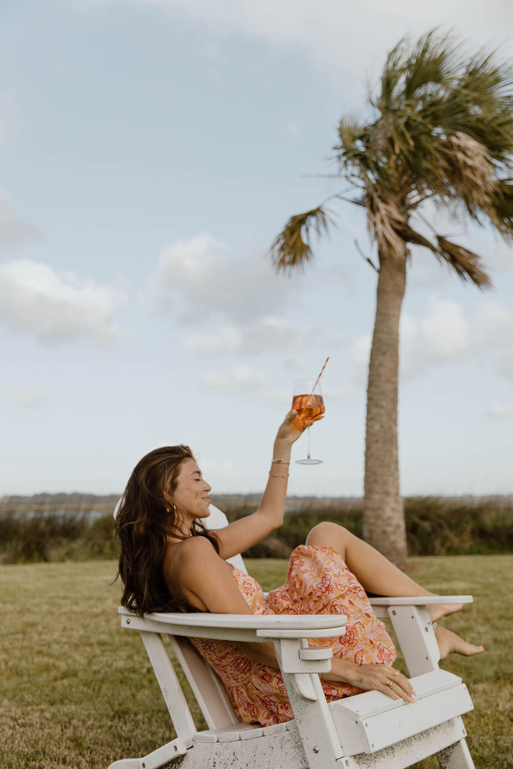 Metta Balloon Mini Dress - Peach