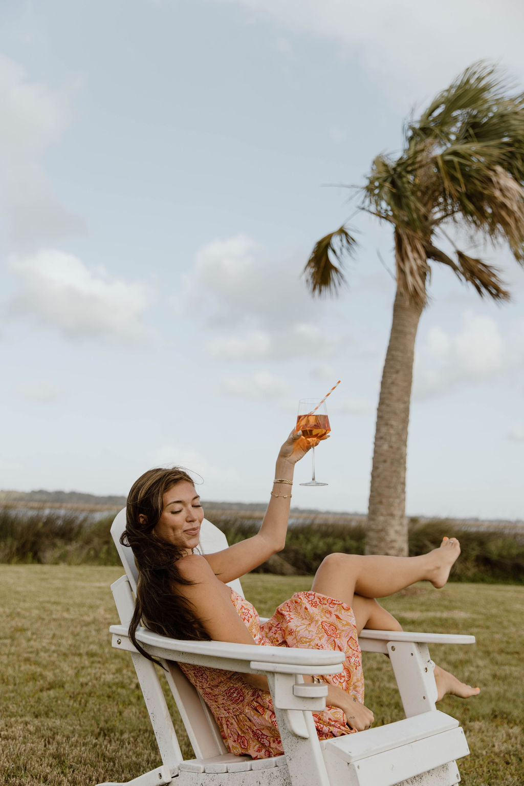 Metta Balloon Mini Dress - Peach