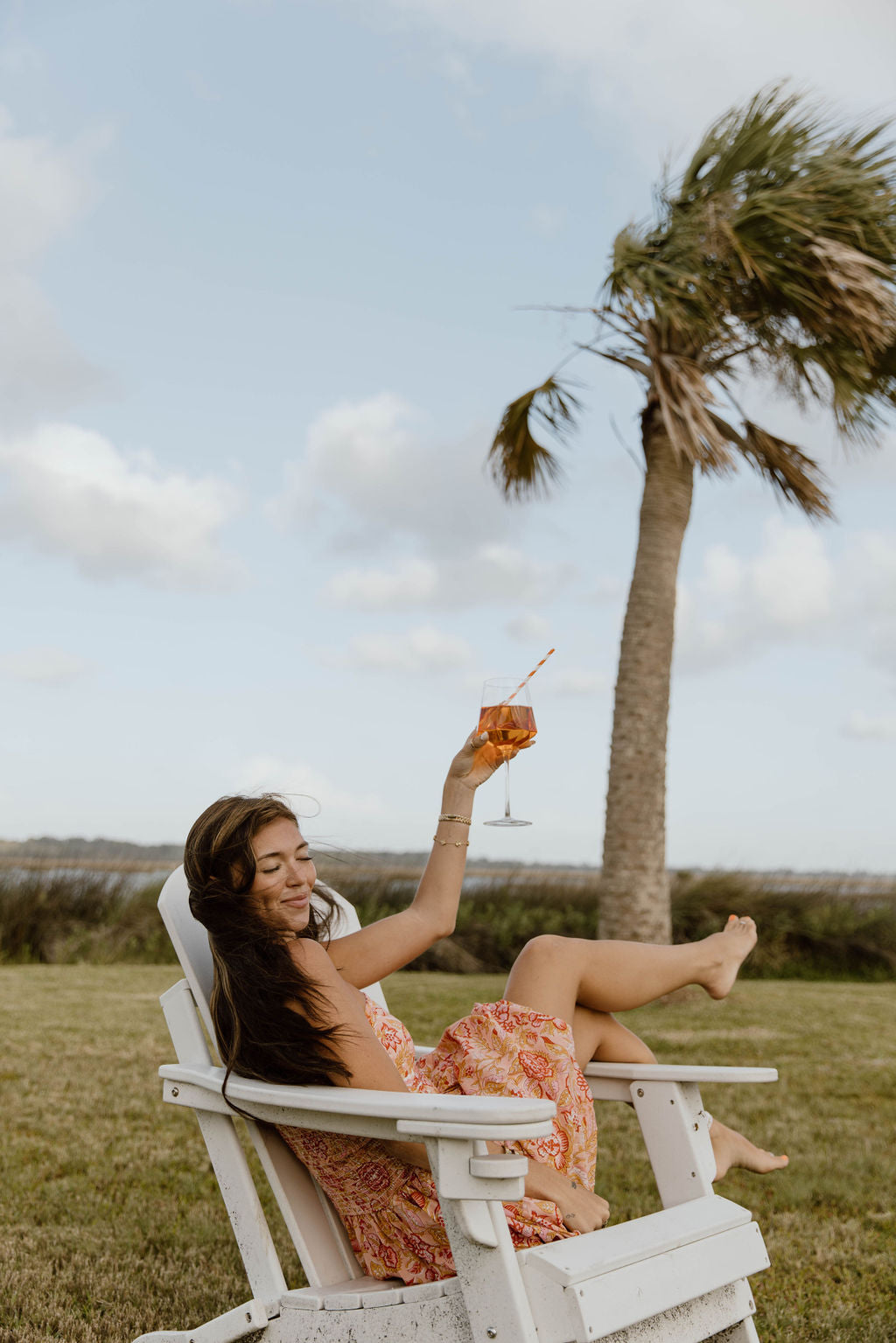 Metta Balloon Mini Dress - Peach