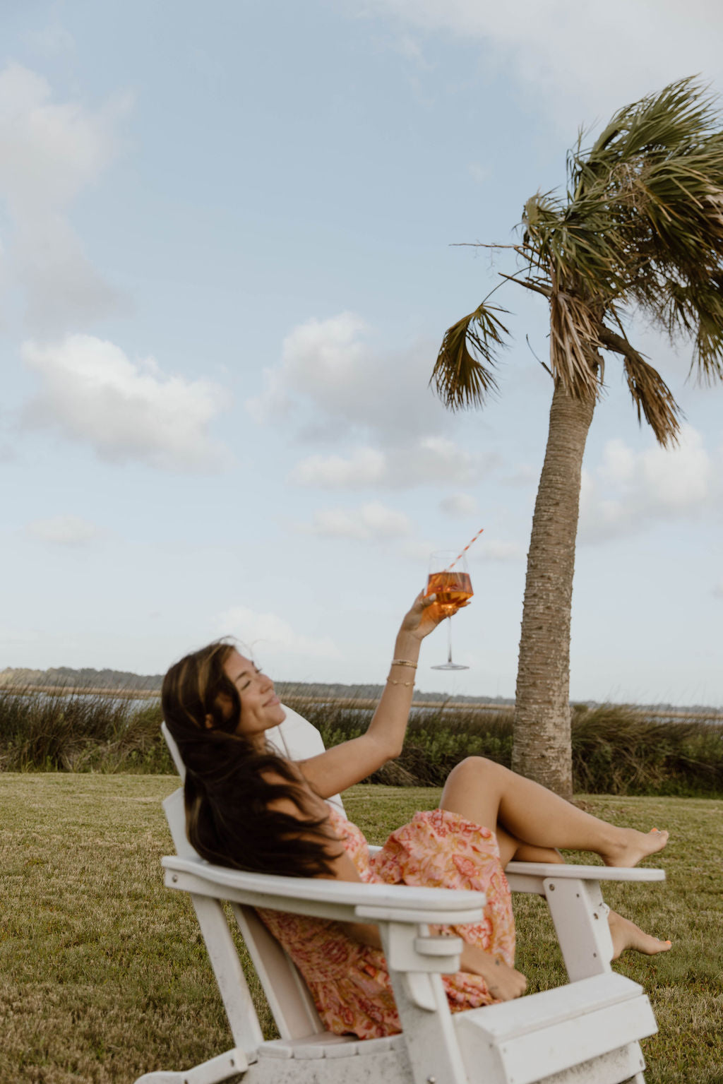 Metta Balloon Mini Dress - Peach