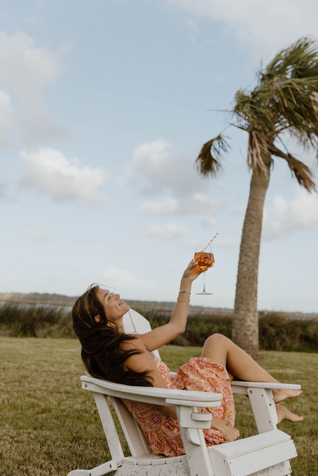 Metta Balloon Mini Dress - Peach