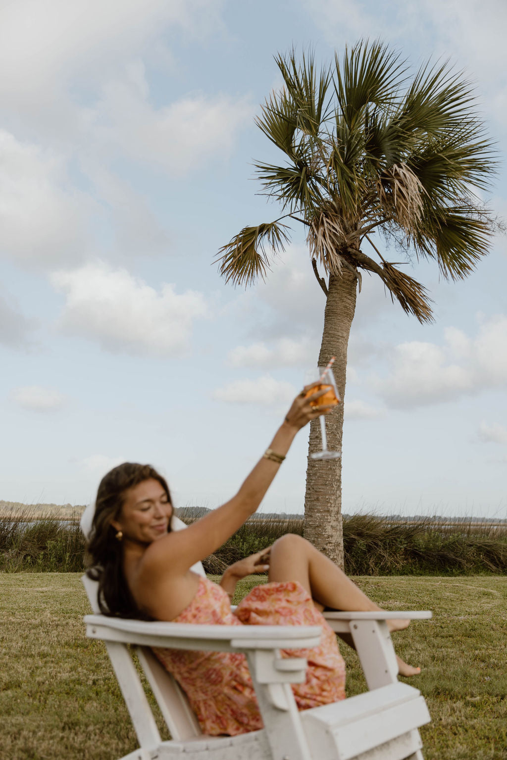 Metta Balloon Mini Dress - Peach