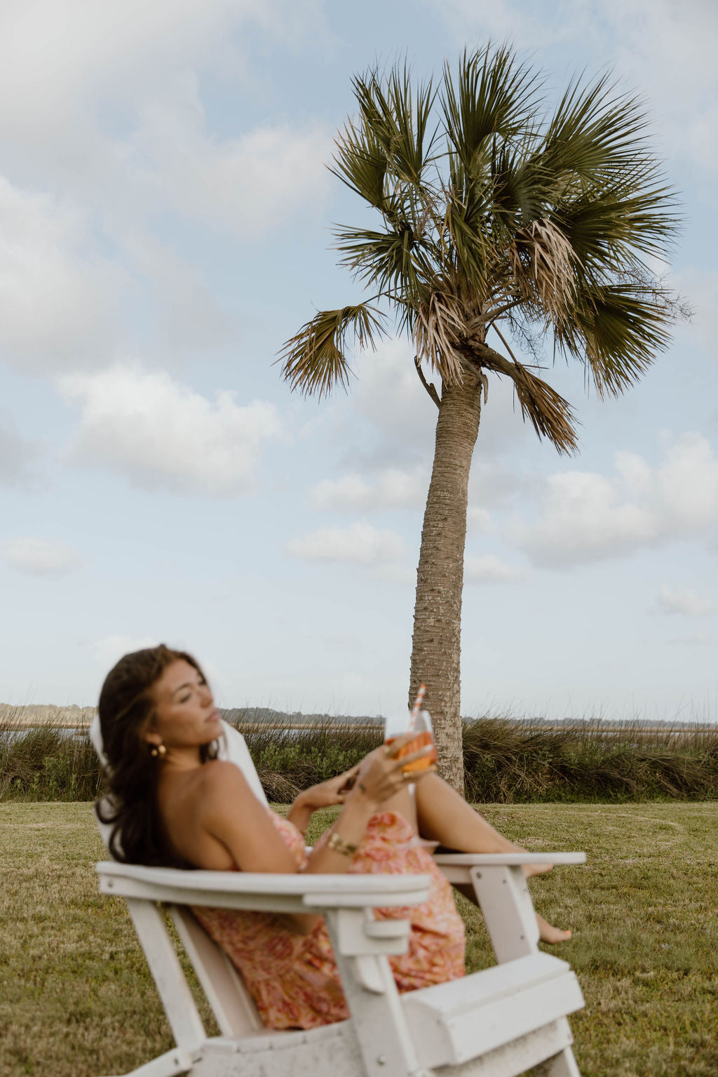 Metta Balloon Mini Dress - Peach