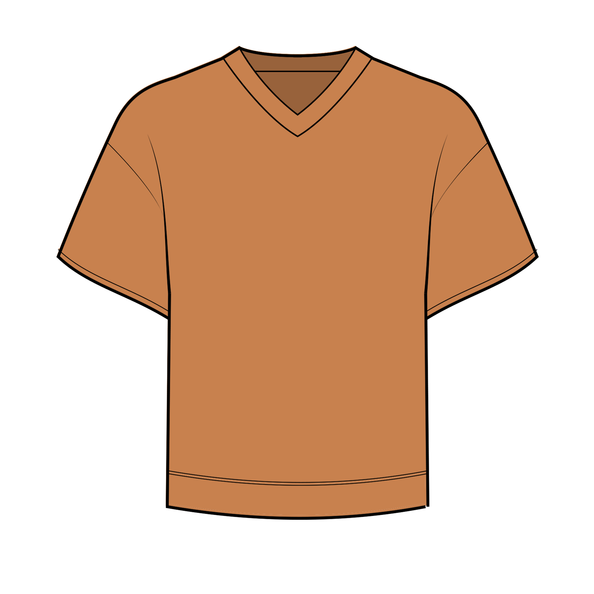 Fancy V-Neck Short Sleeve Terry Top