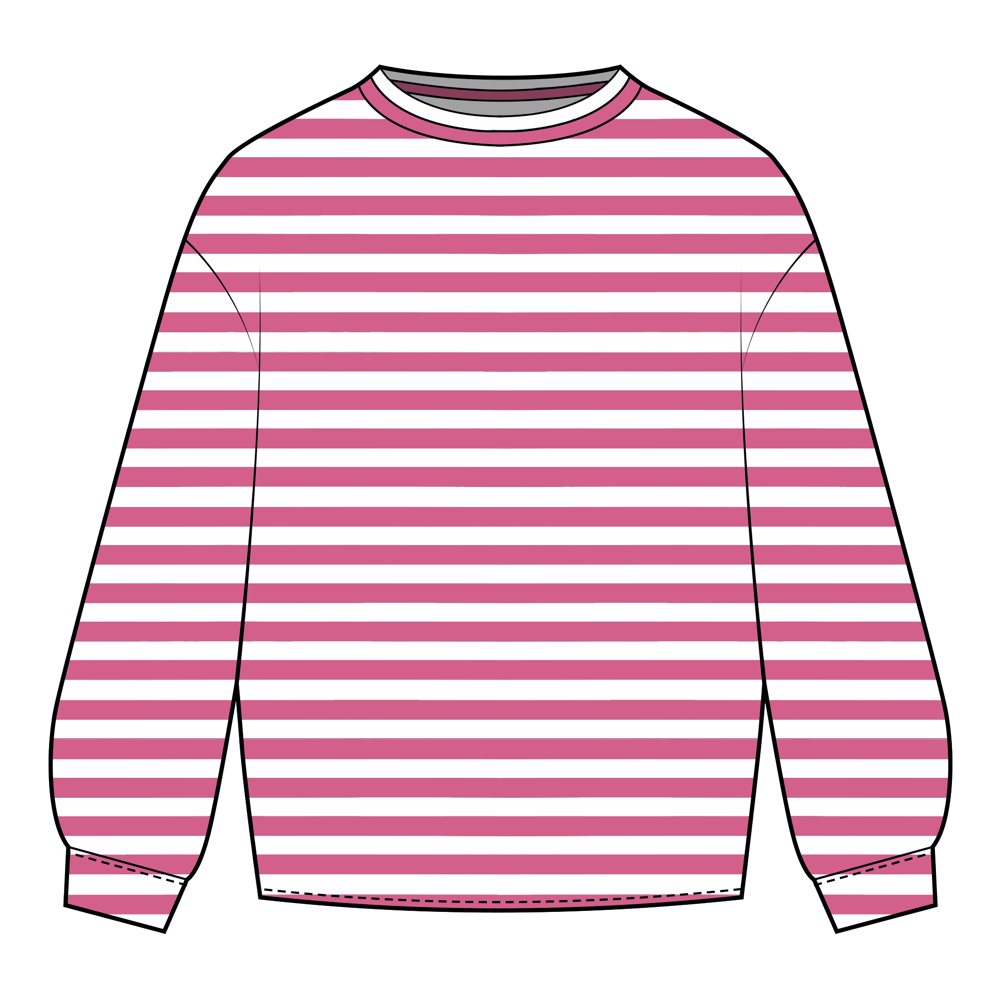 Fancy Striped Long Sleeve