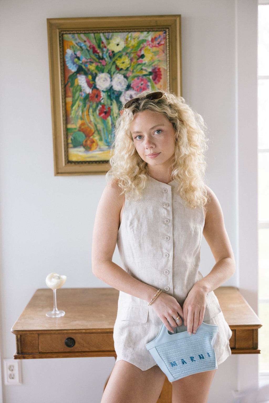 Lexi Linen Shorts - Malange