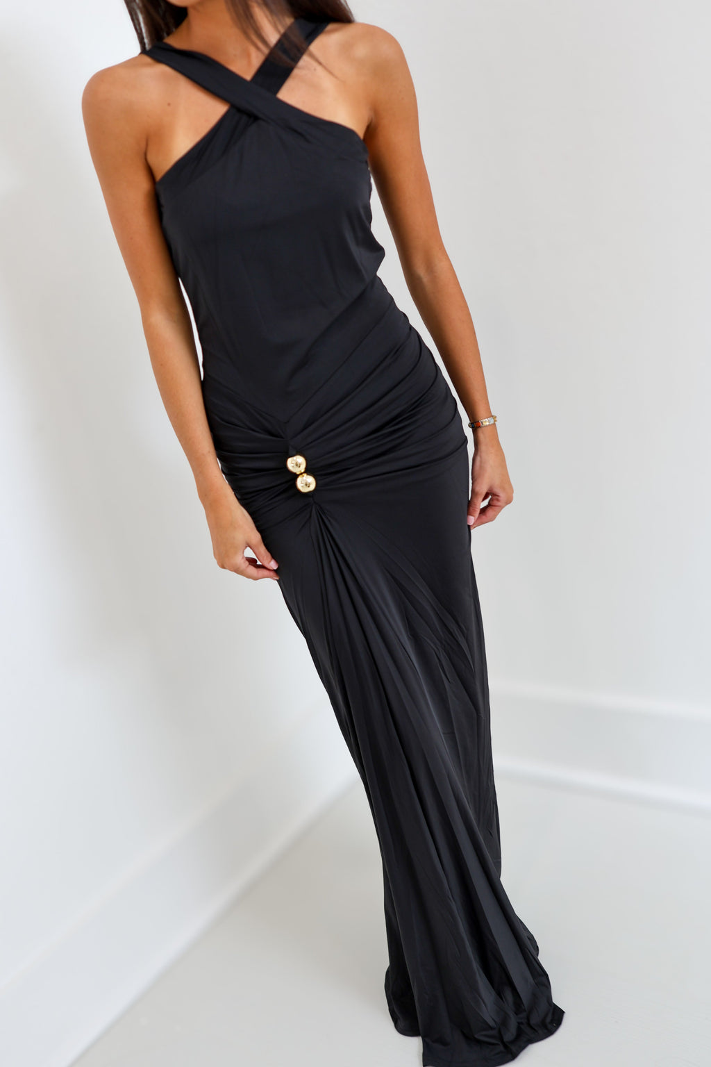 Lily Maxi Dress - Black