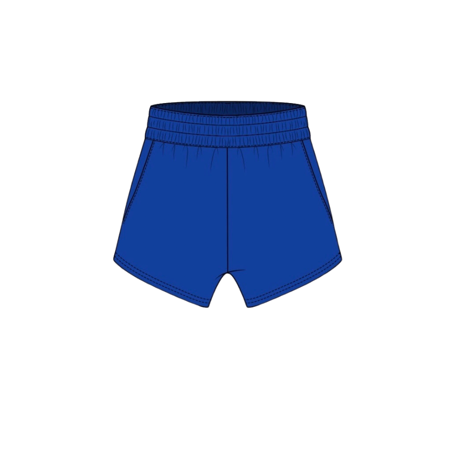 Fancy Fleece Lined Shorts - Indigo