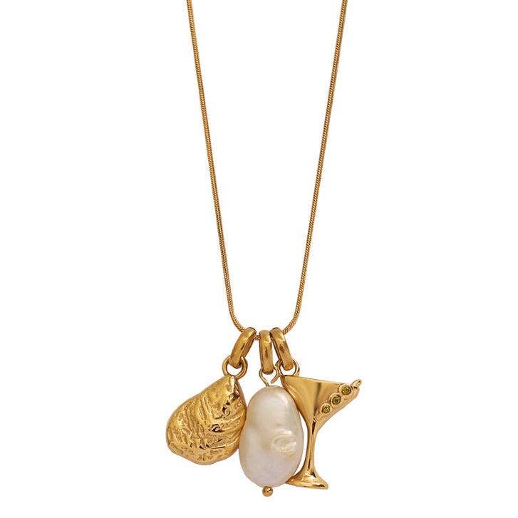 Tini' Time Charm Necklace