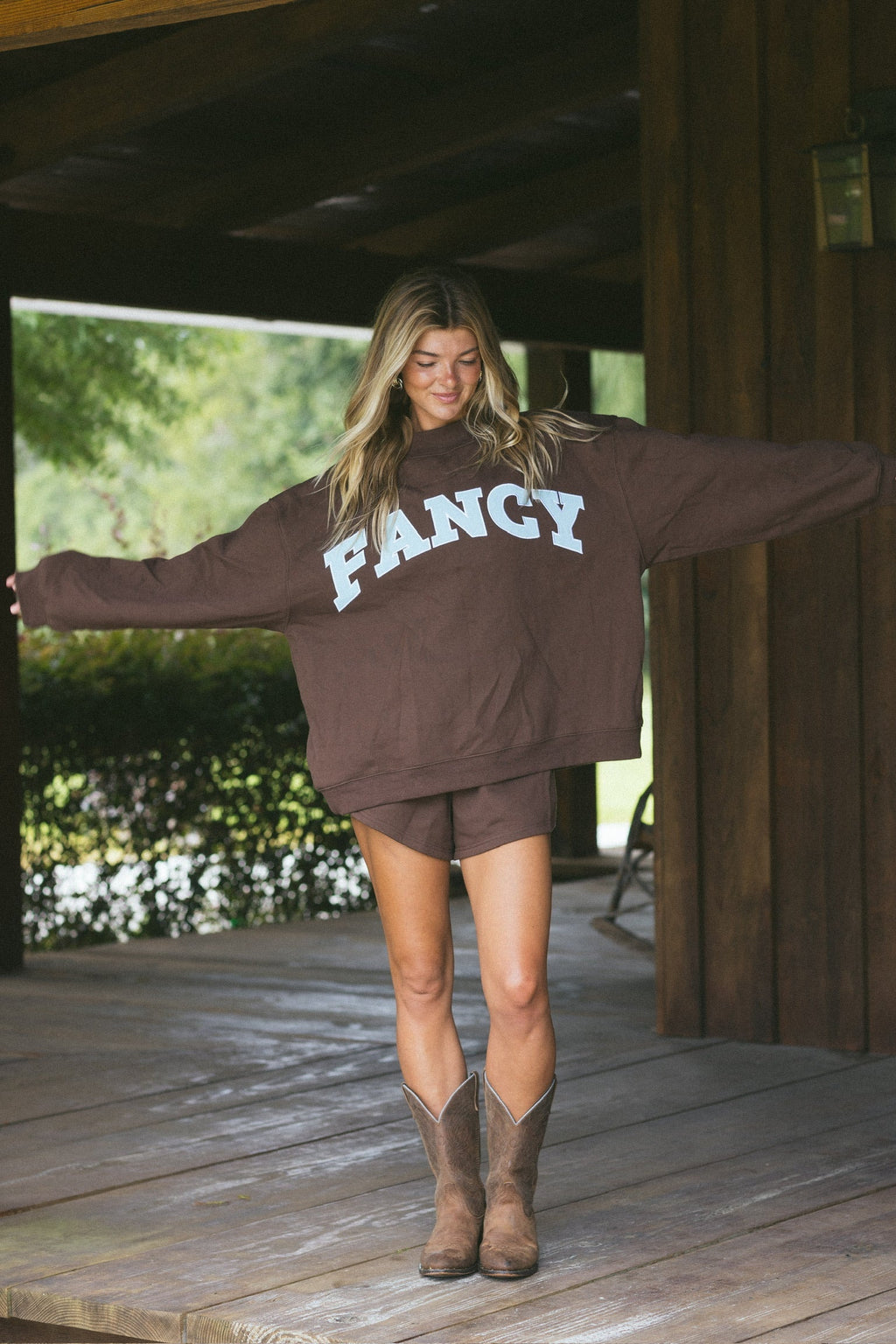 Fancy French Fleece Lined