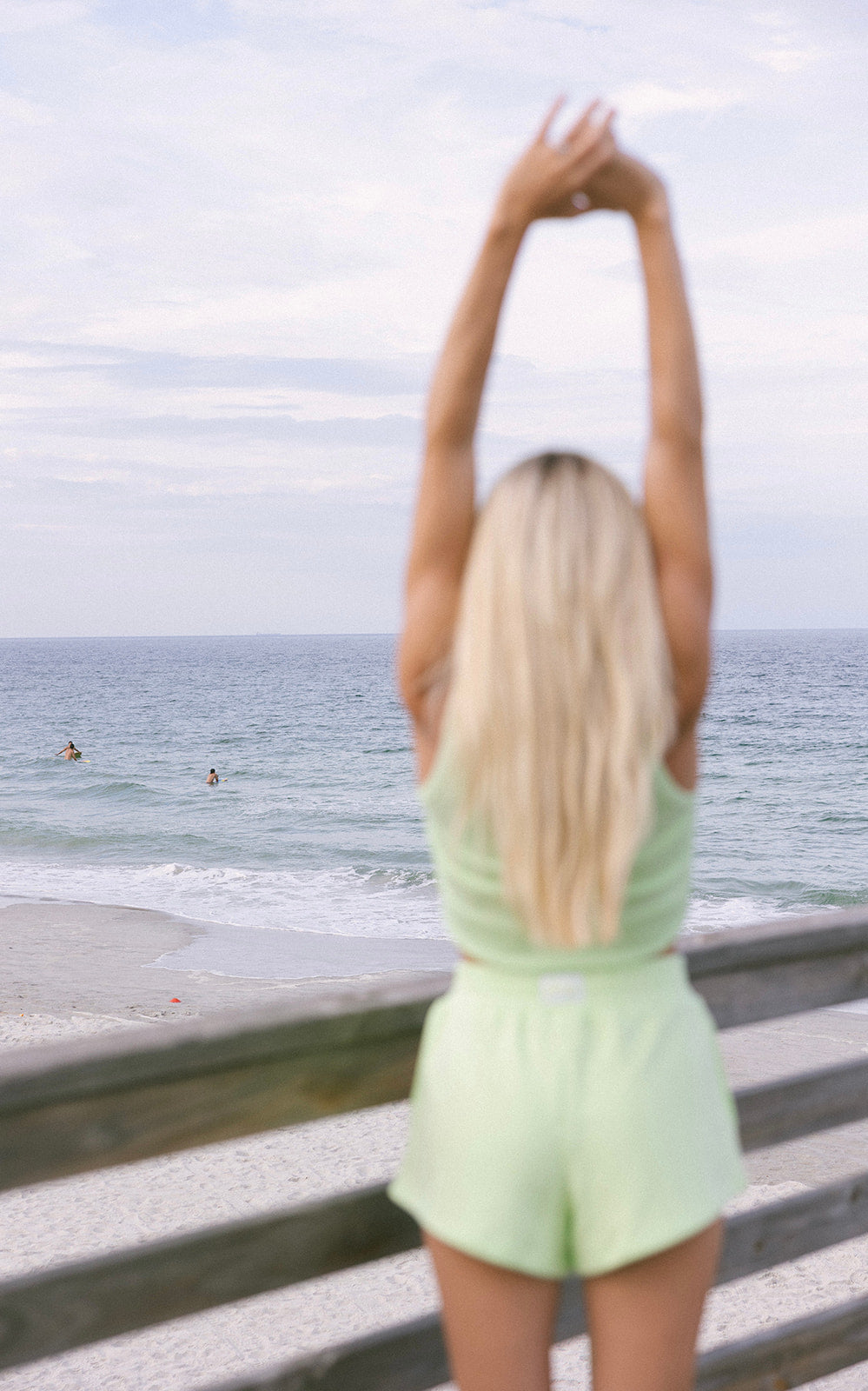 Fancy French Terry Mini Shorts