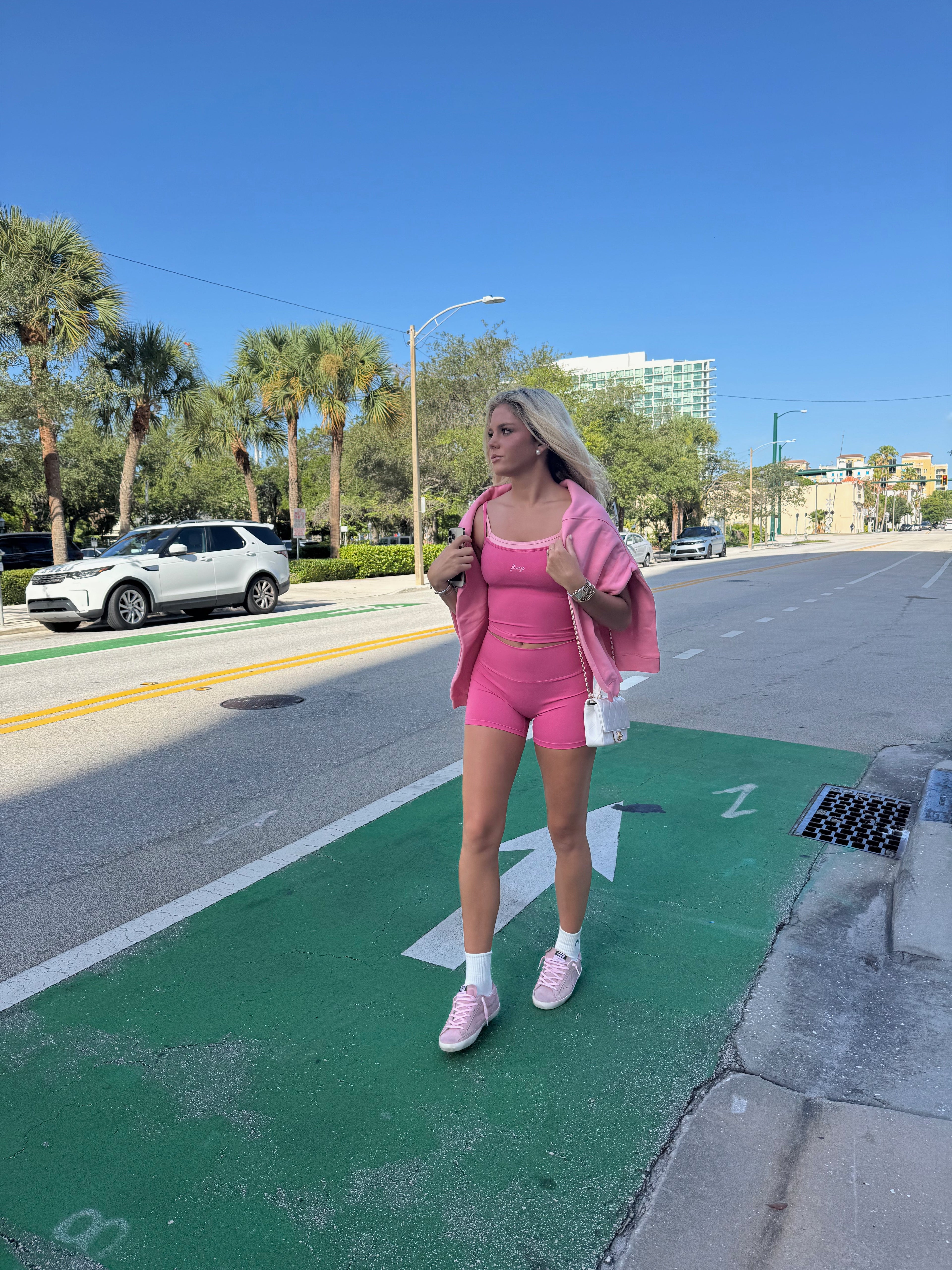 Fancy FitFlow Shorts - Paradise Pink