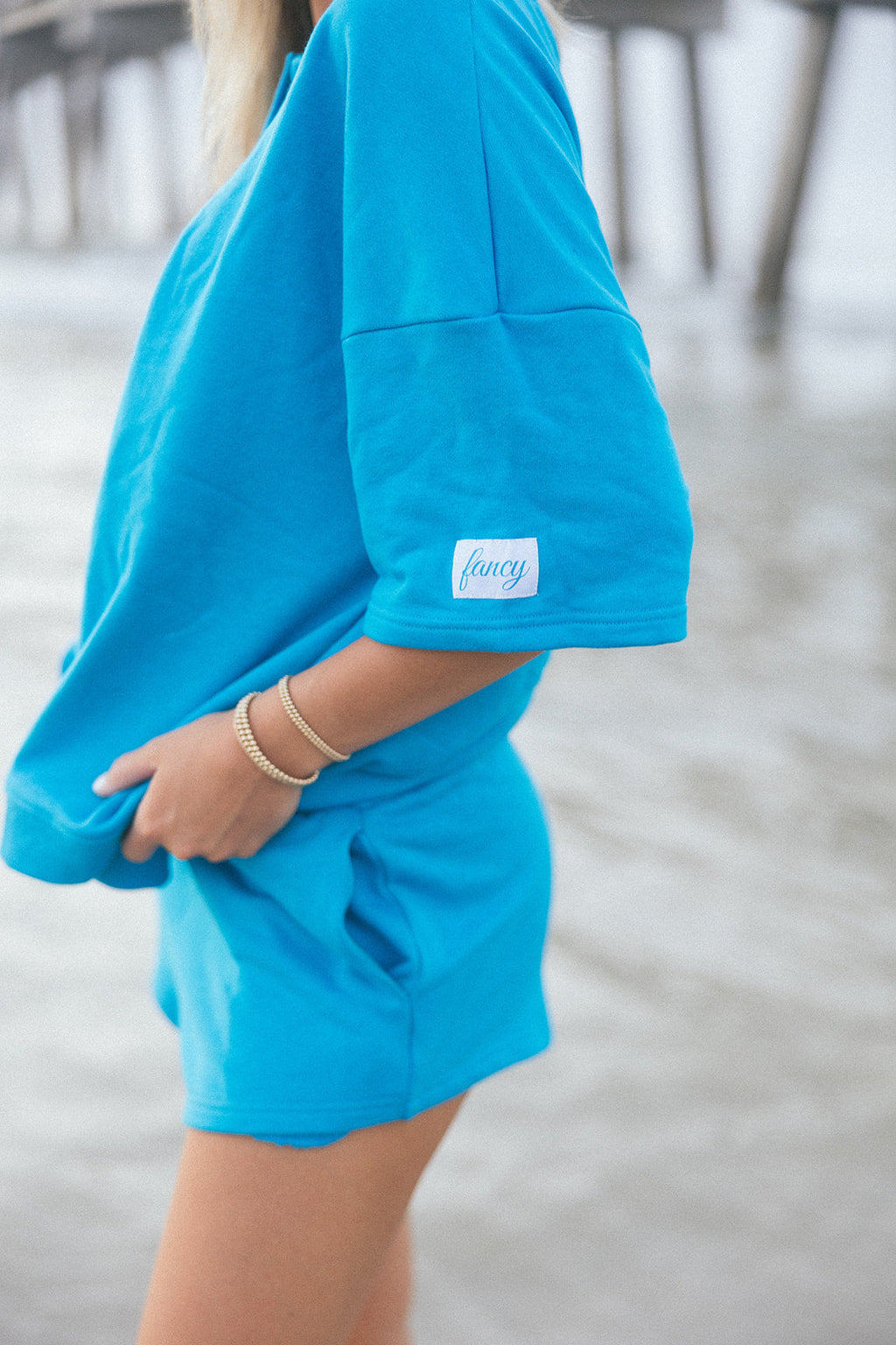 Fancy French Terry Mini Shorts