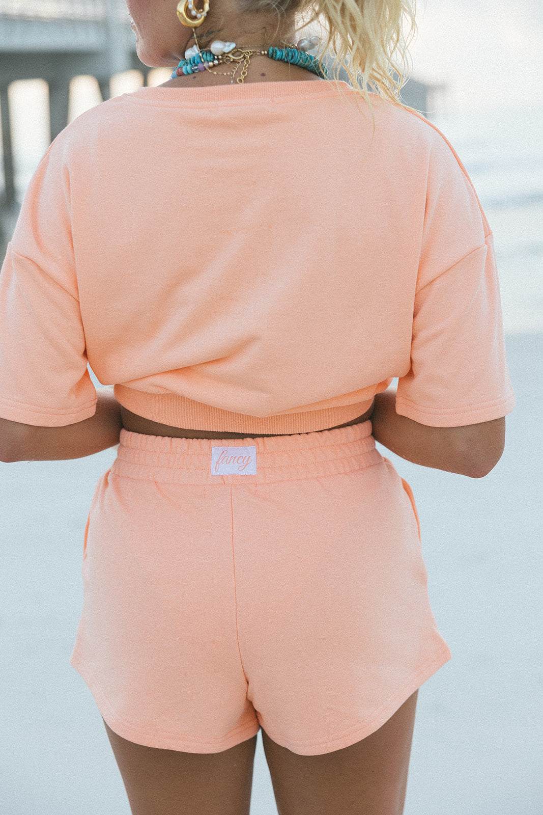 Fancy French Terry Mini Shorts