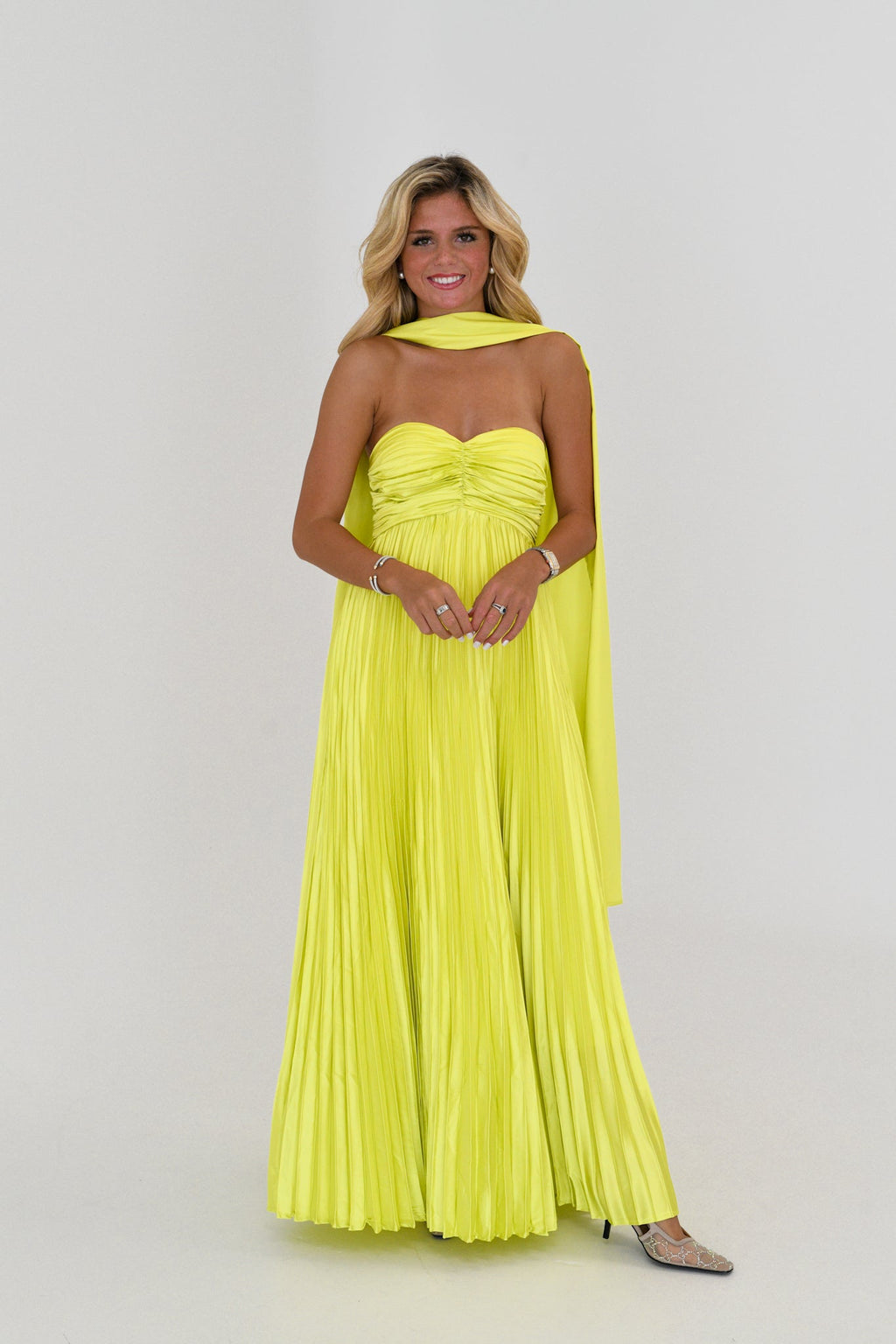 Lyla Dress - Lime
