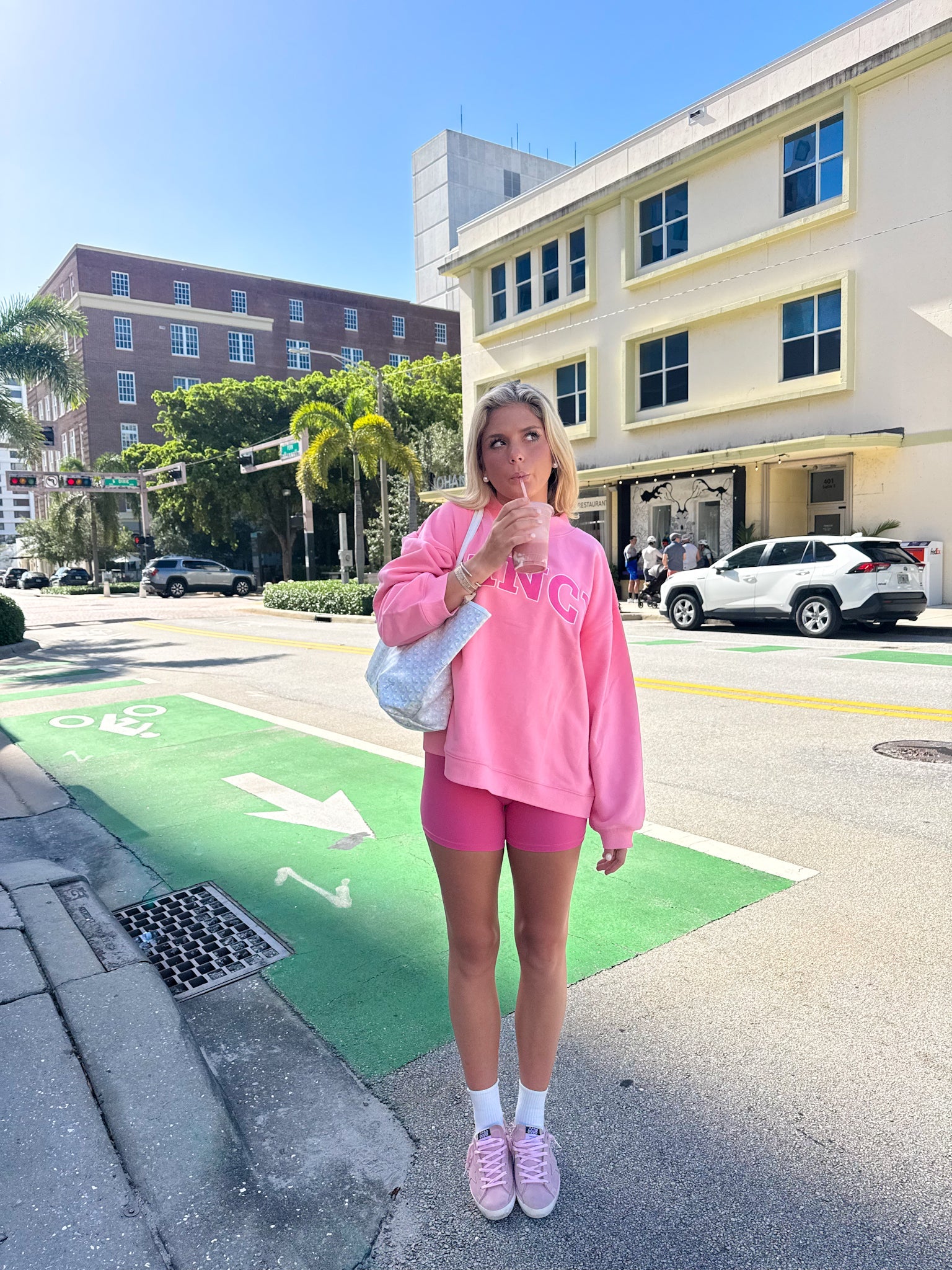 Fancy FitFlow Shorts - Paradise Pink