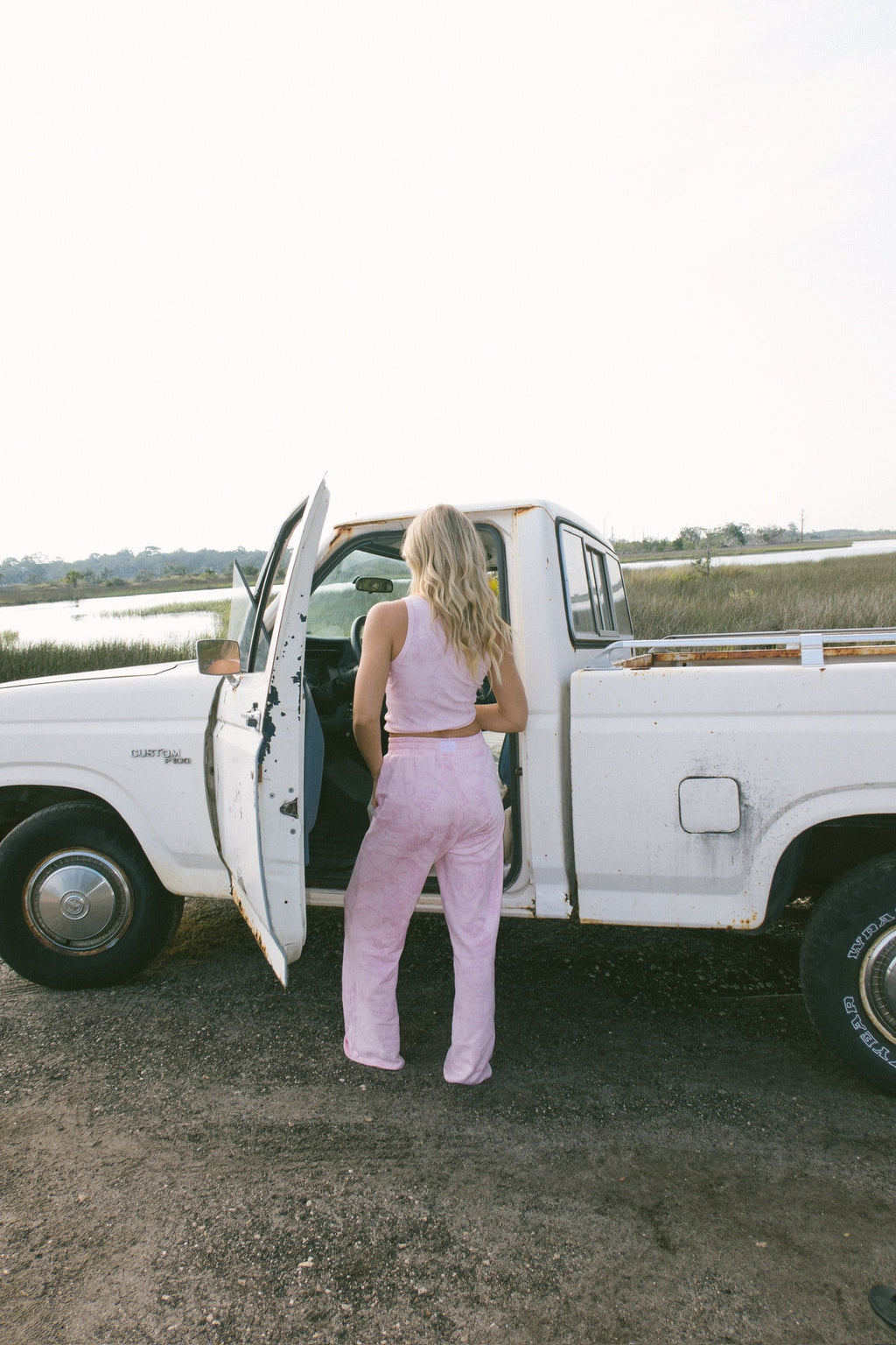Fancy Fleece Lined Sweatpants - Pink Camo
