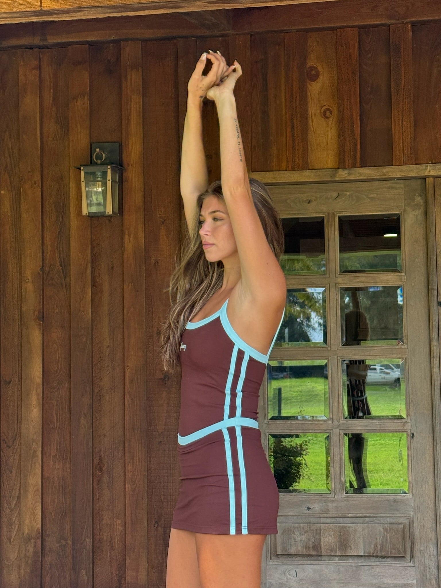 Fancy FitFlow Outline Tank - Glacier