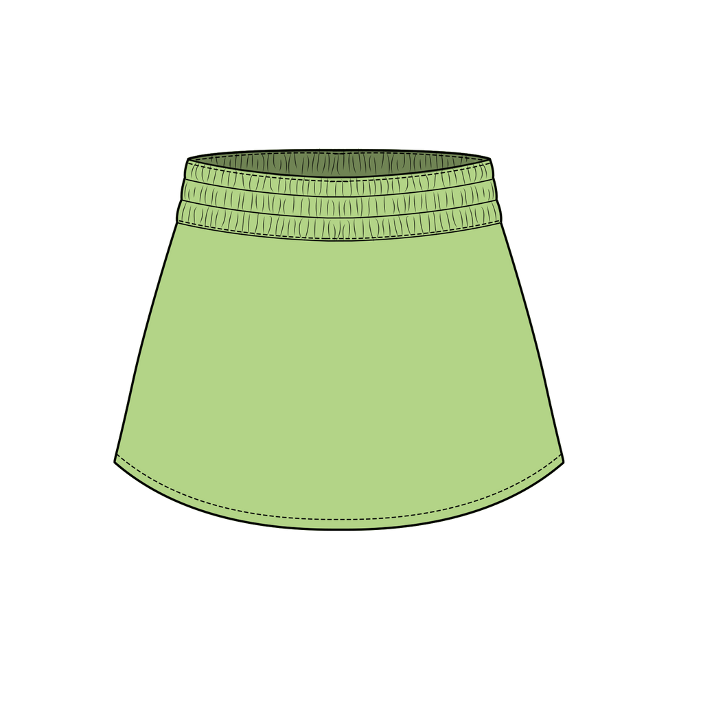 Fancy French Terry Skort