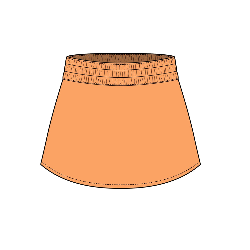 Fancy French Terry Skort