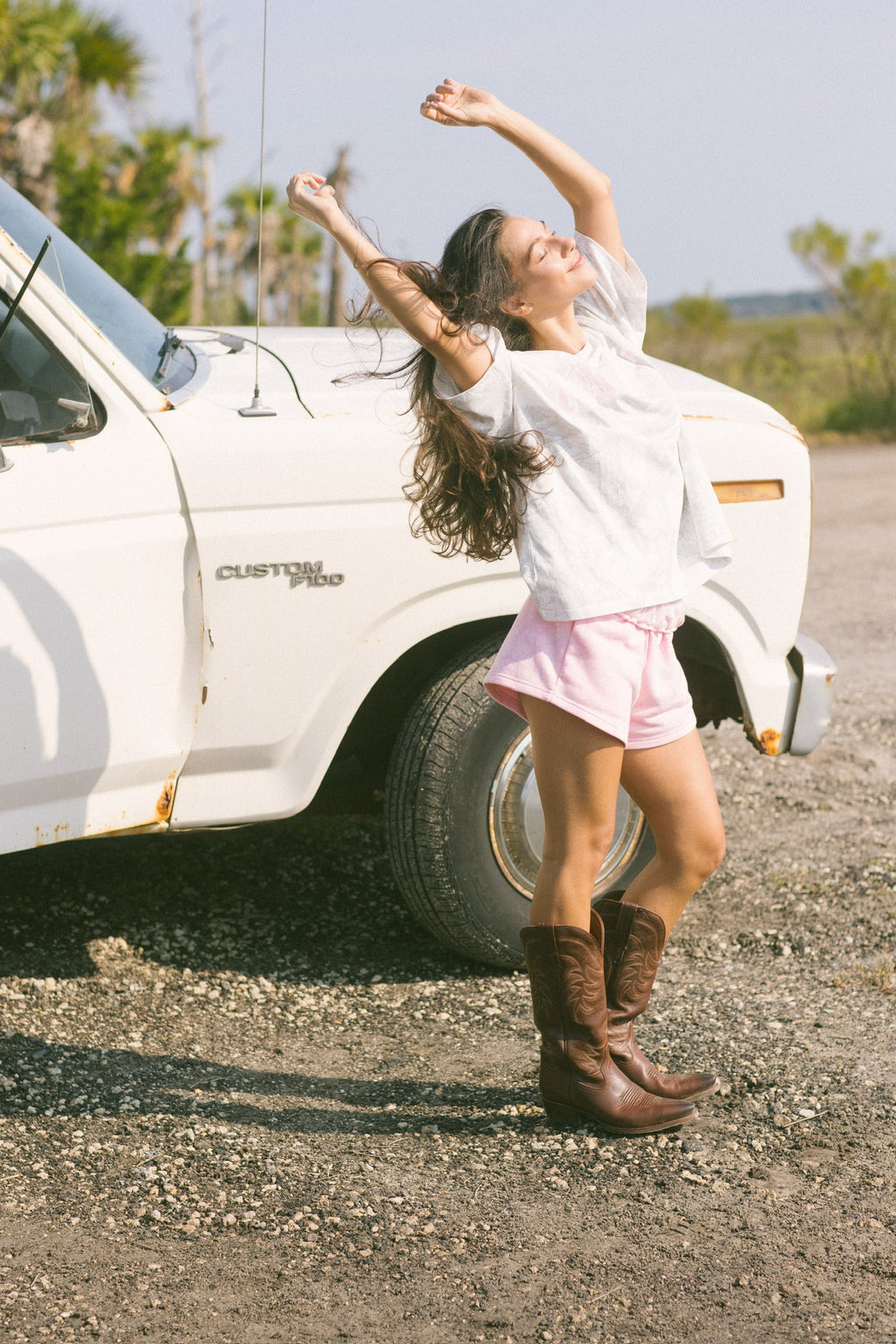 Fancy Fleece Lined Shorts - Pink Camo