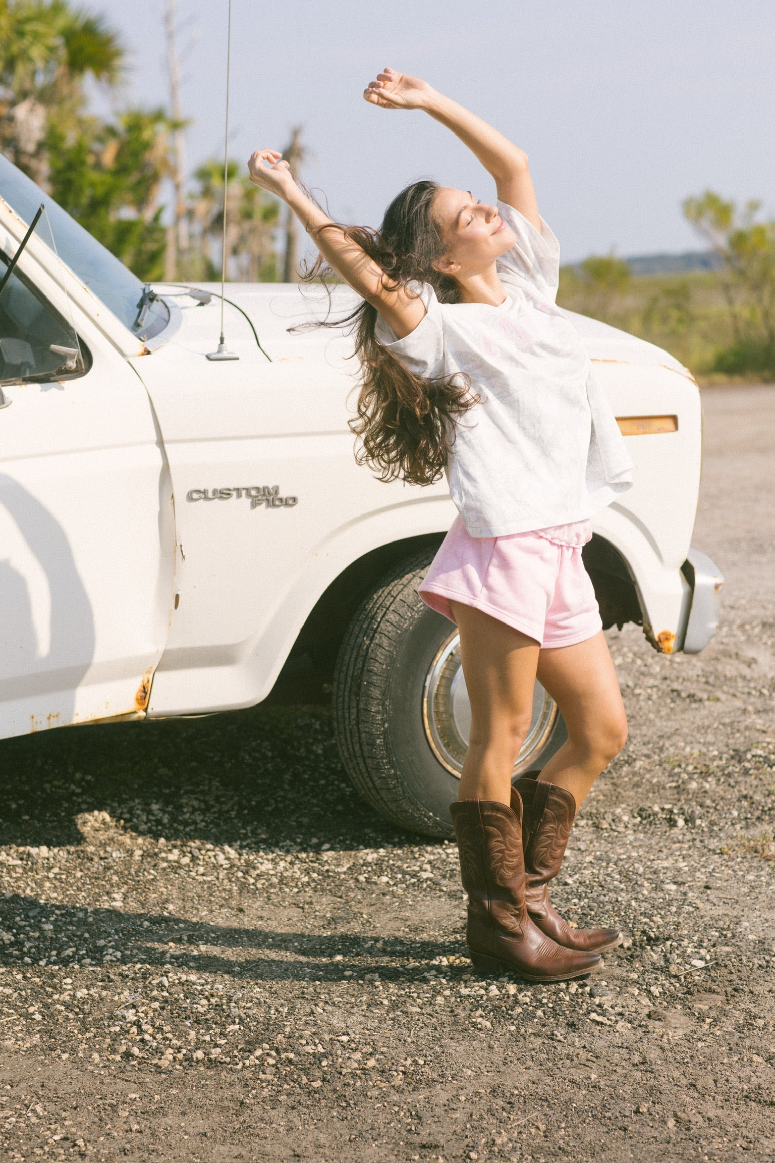 Fancy Fleece Lined Shorts - Pink Camo