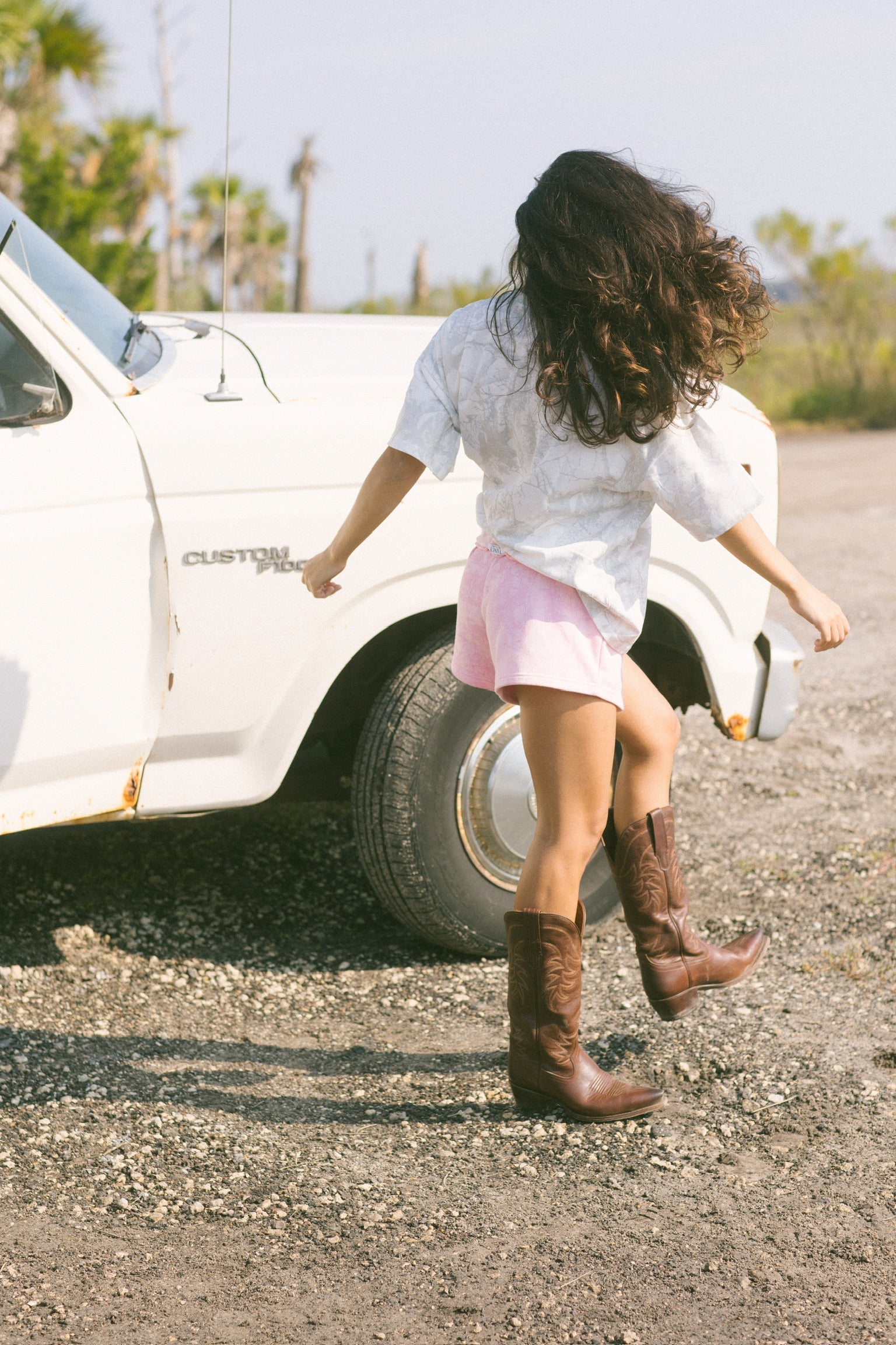 Fancy Fleece Lined Shorts - Pink Camo