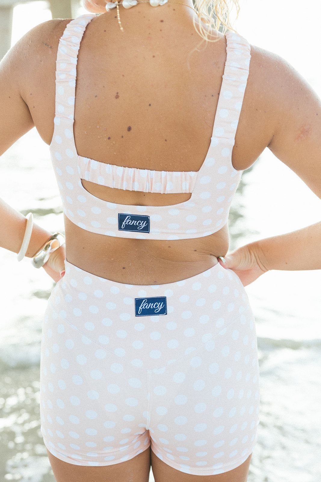 Fancy Fit Polka Dot Shorts Set