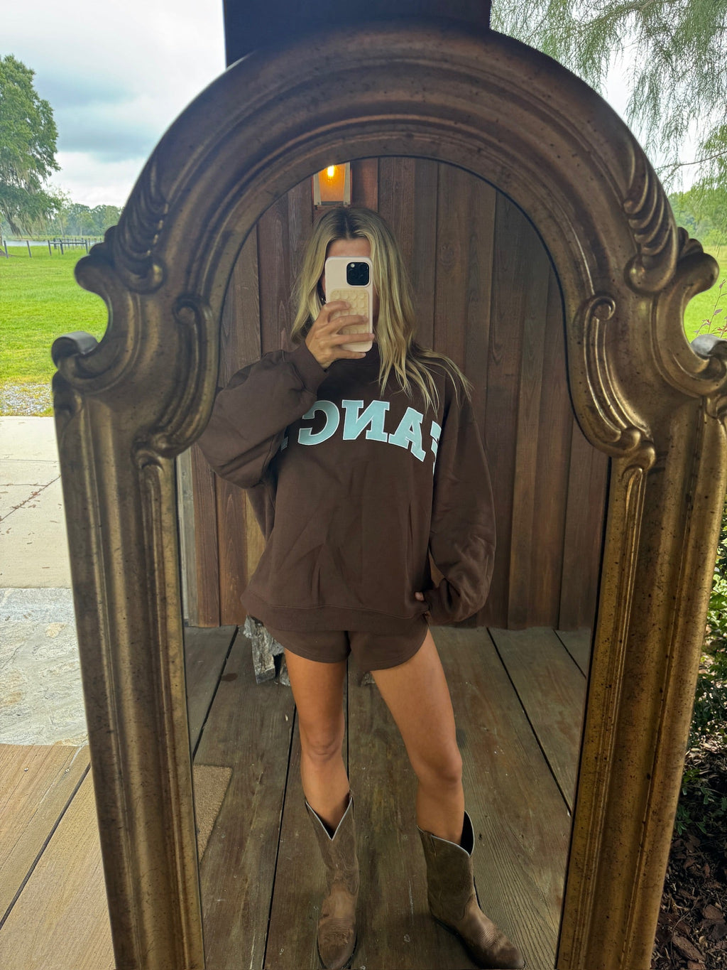 Fancy Oversized Fleece Mockneck