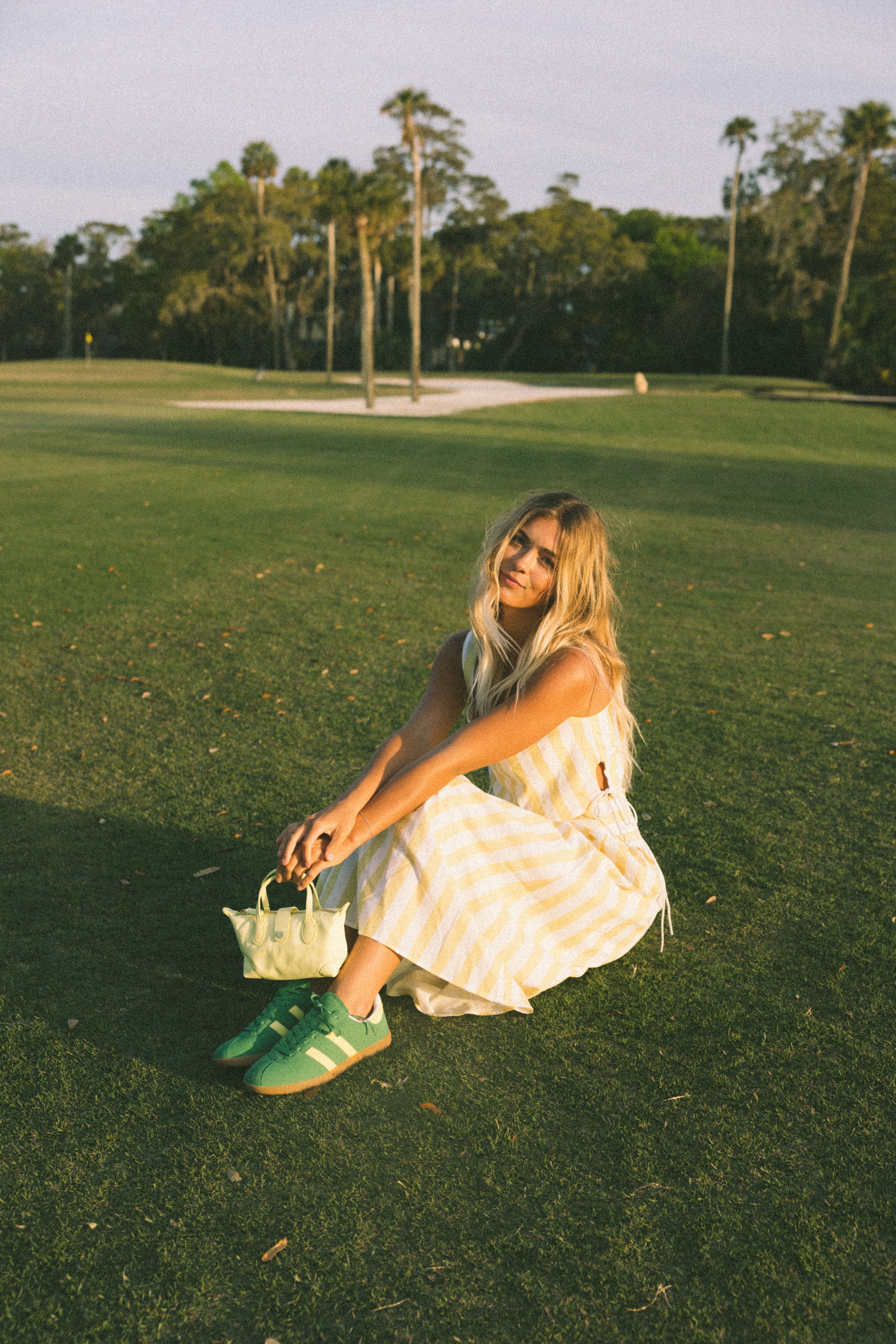 Elin Huckle Sneakers - Green