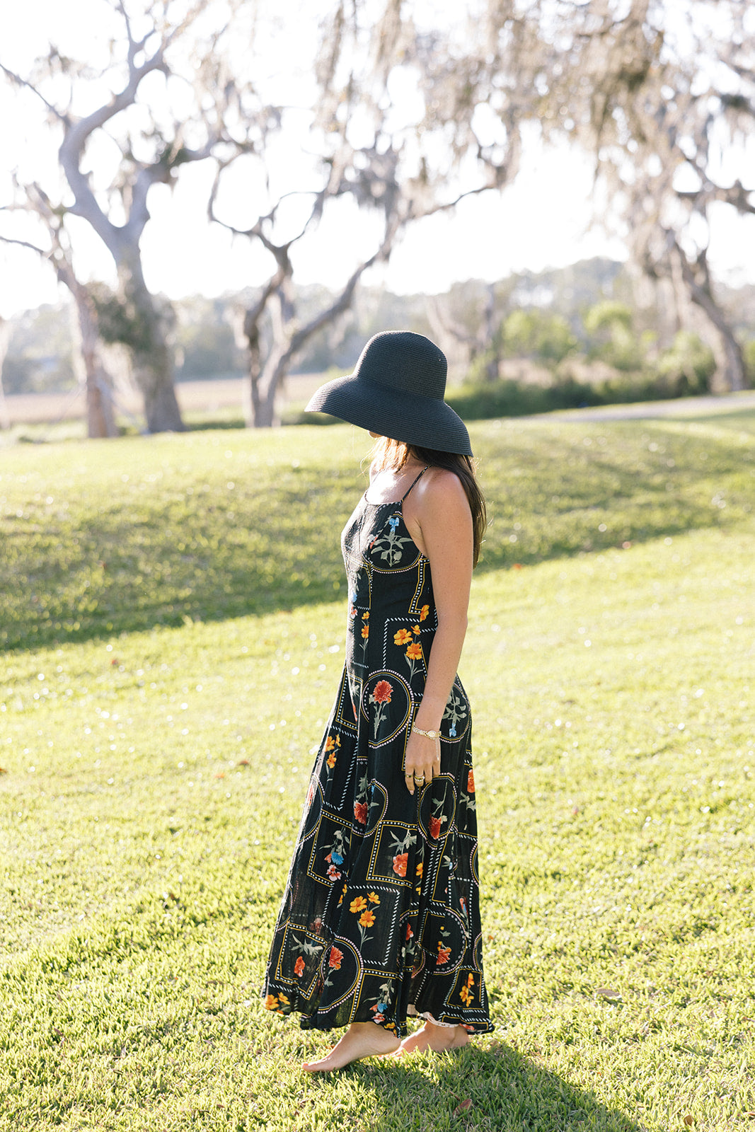 Rose Maxi Dress - Black