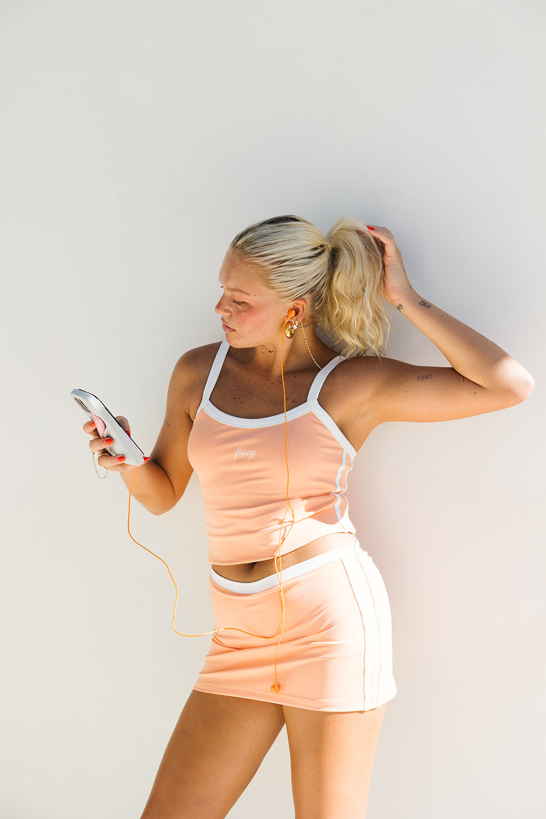 Fancy FitFlow Outline Tank - Spritz