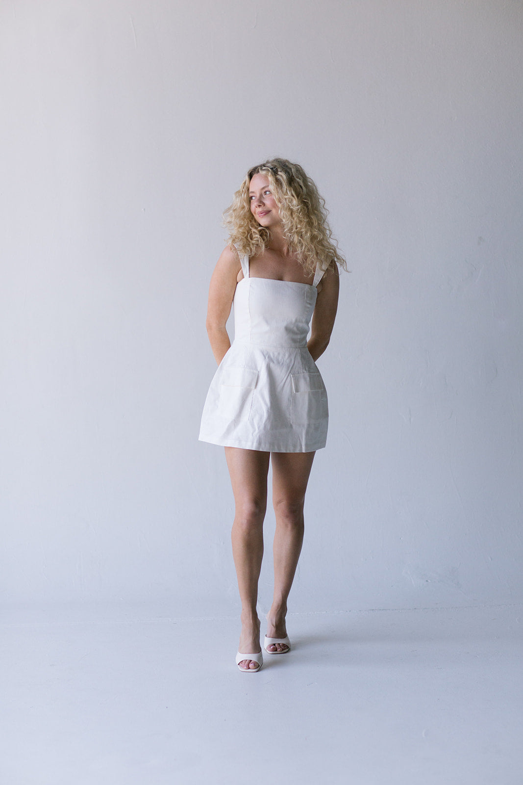 Mila Mini Dress - White