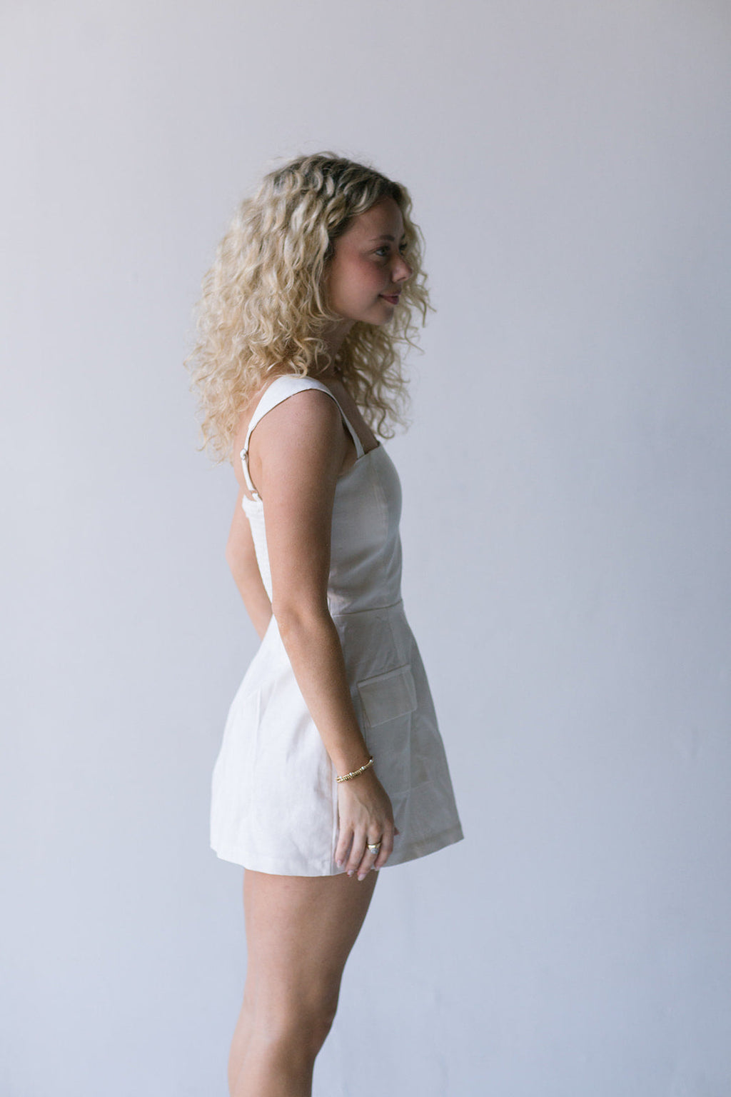 Mila Mini Dress - White