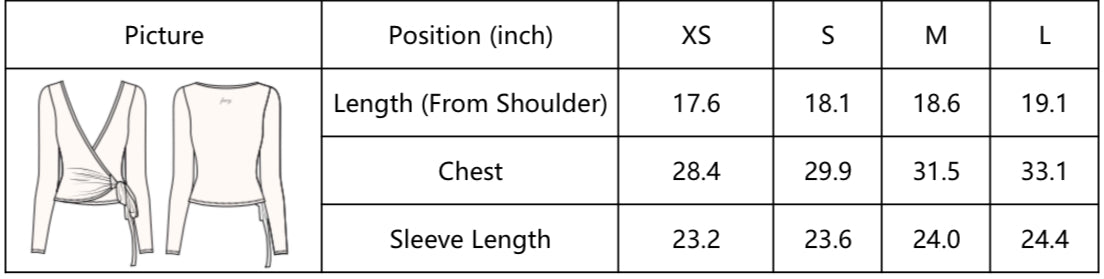 Fancy Wrap Top - White