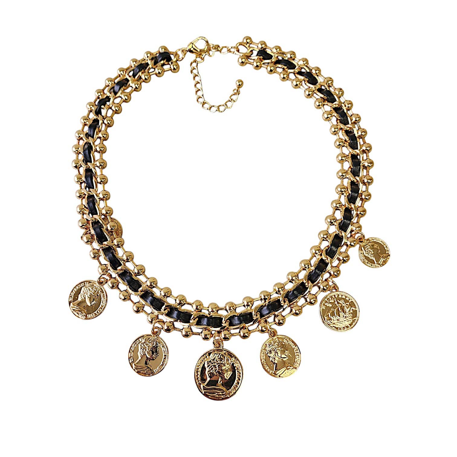 Coin Charm Necklace