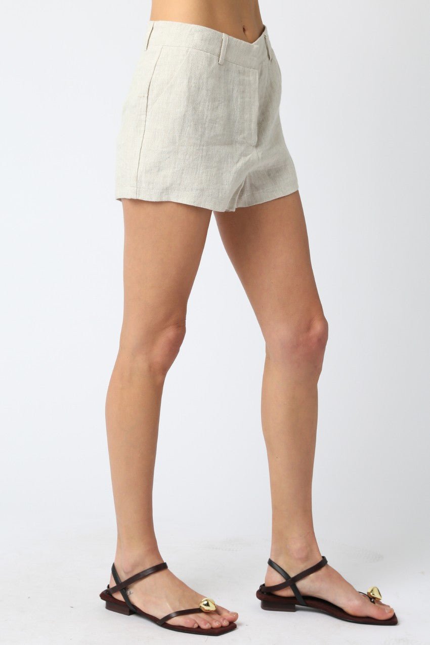 Lexi Linen Shorts - Malange