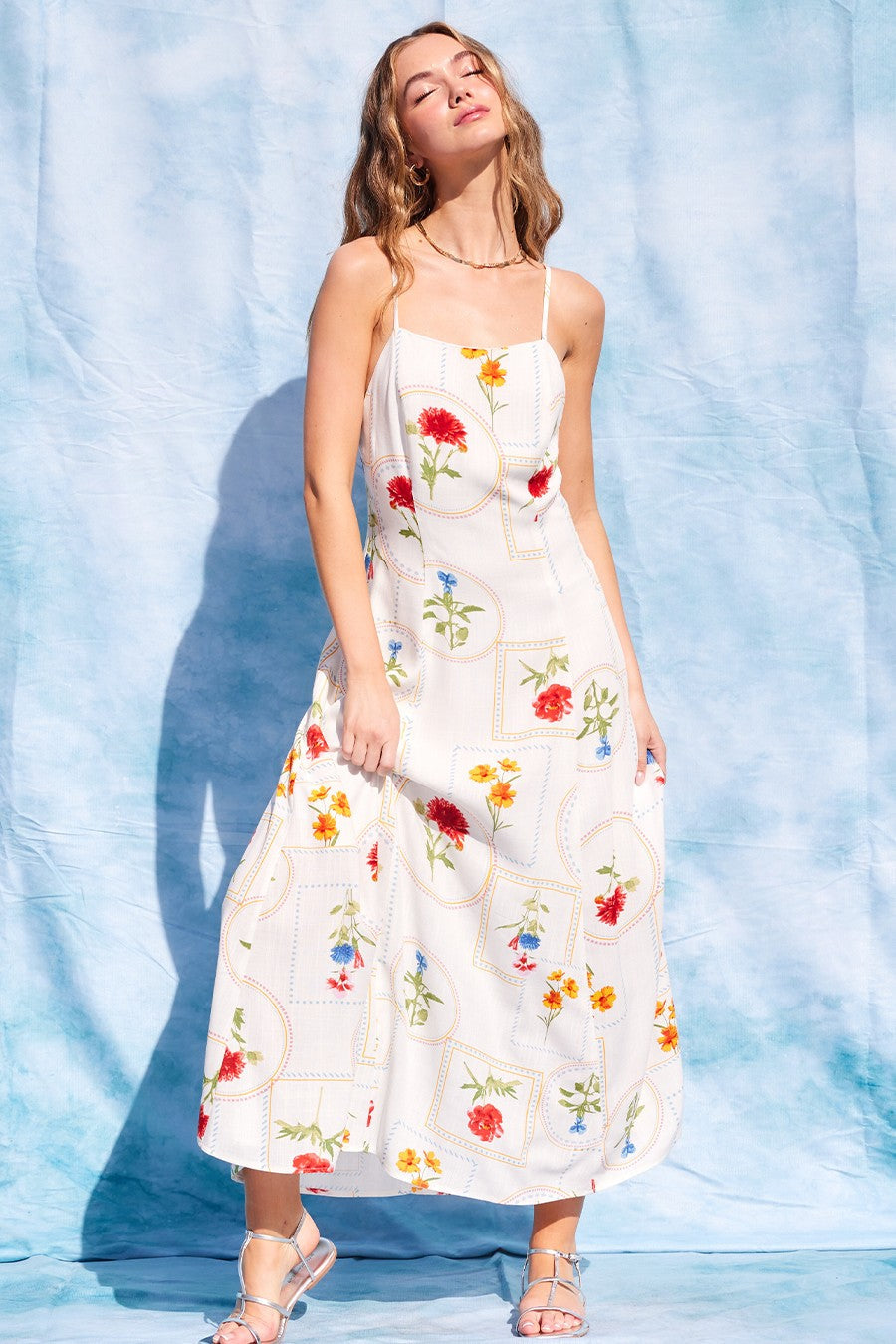 Josephine Maxi Dress - Off White